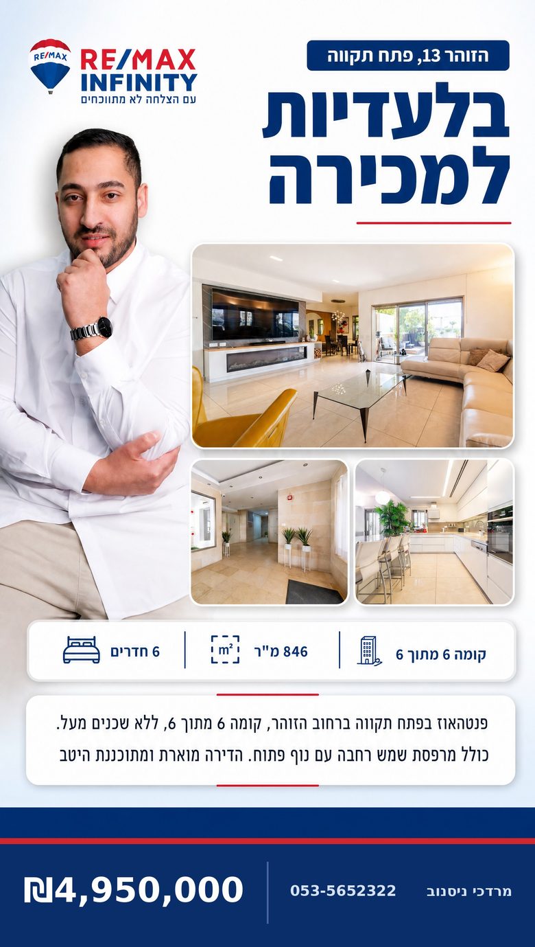 מודעת RE/MAX הזוהר